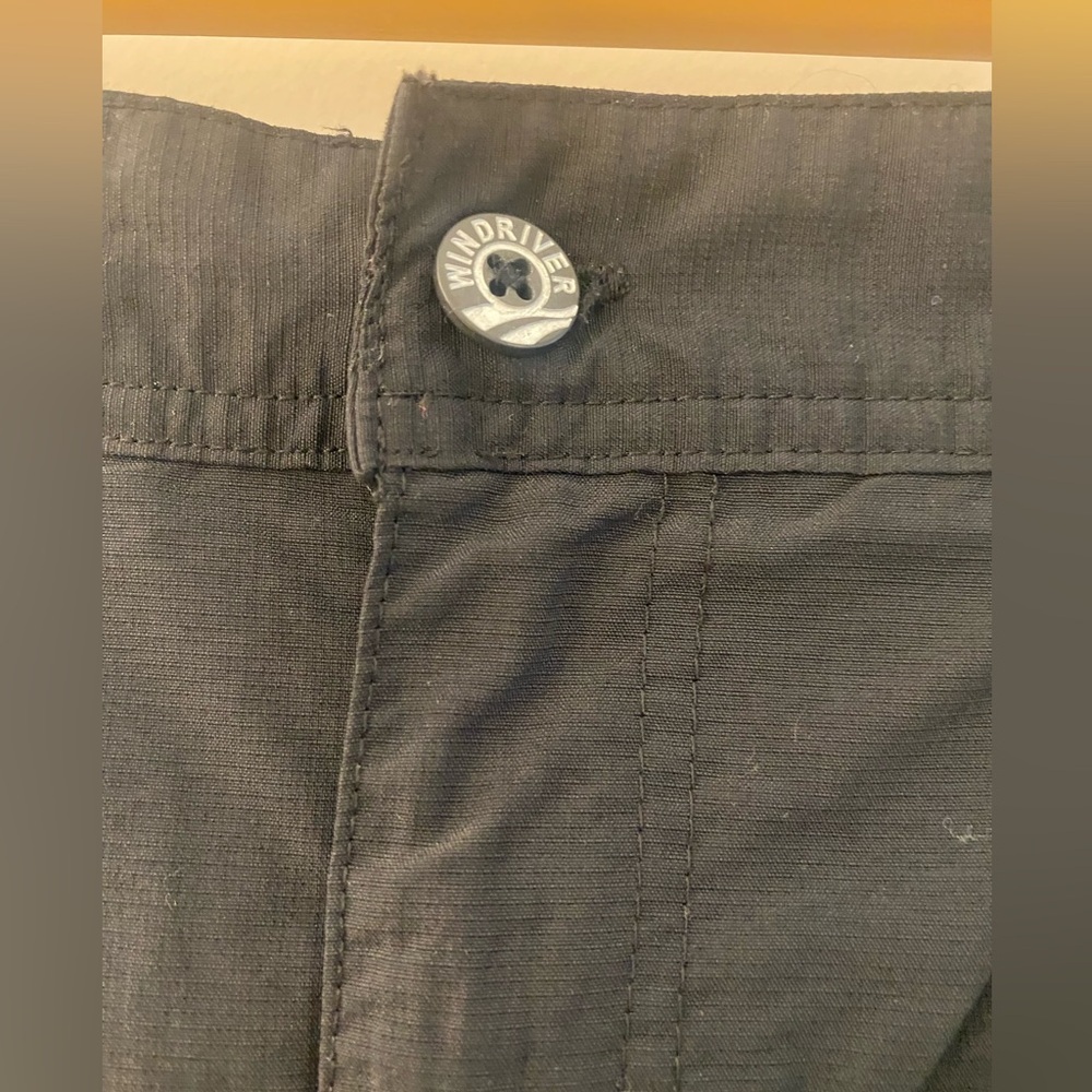 WindRiver Black Skort Size 6 Nylon Hiking Skirt Shorts Outdoor - Picture 4 of 9